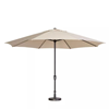 Parasol 3,5 meter ecru inclusief voet